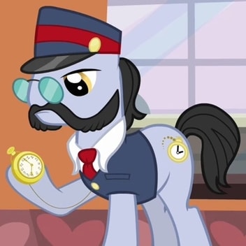 [BG] Conductor/Ticket Agent/Porter Pony All Aboard