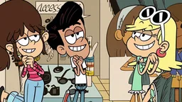 Leni Loud x Fiona x Miguel Polycule