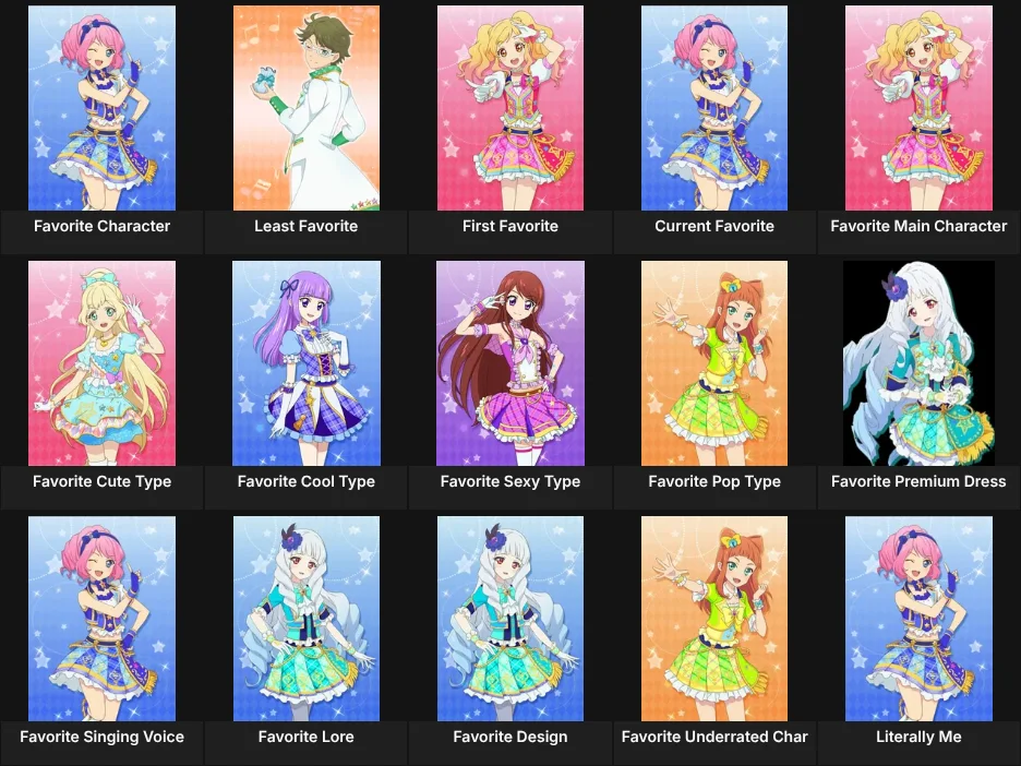 About Me: Aikatsu!