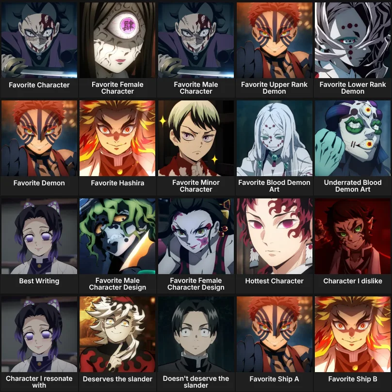 Demon Slayer: About Me