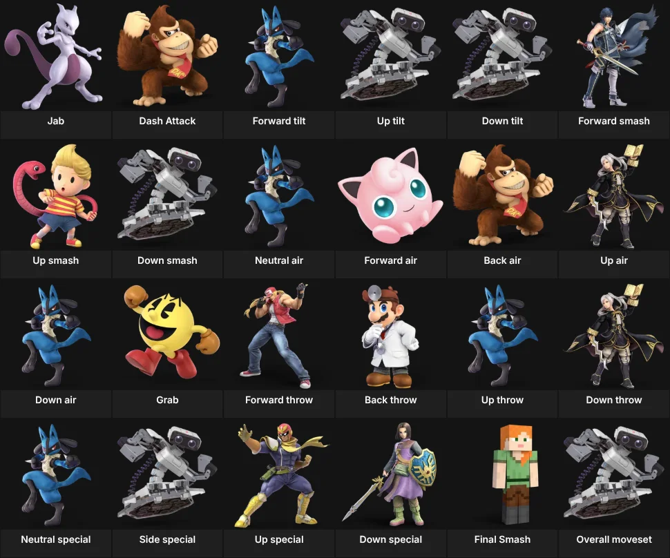 Smash Ultimate Moves