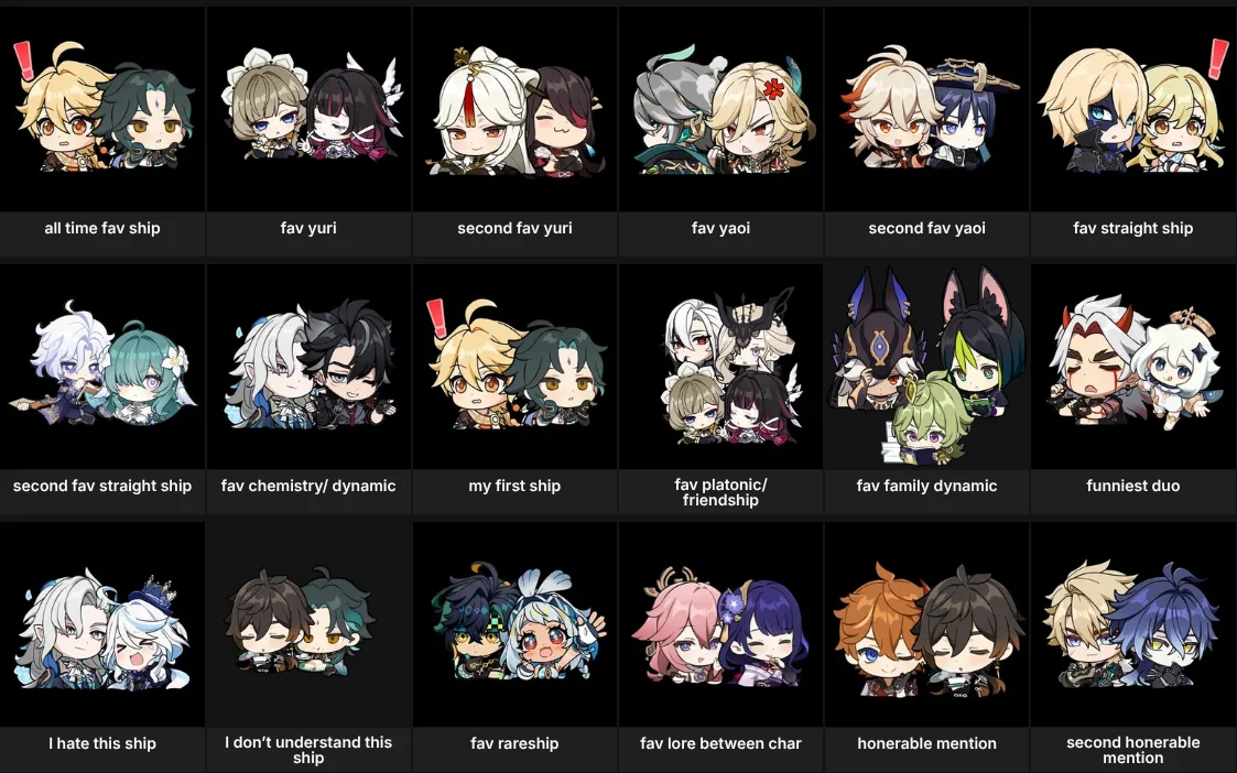 genshin ships / duo’s about me