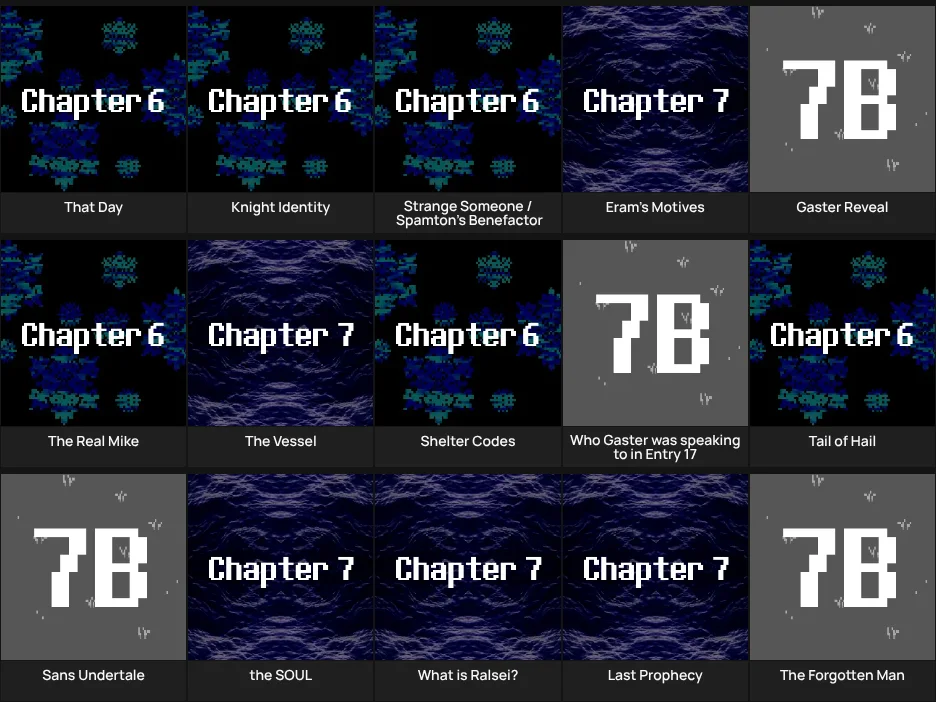 DELTARUNE Plot Points
