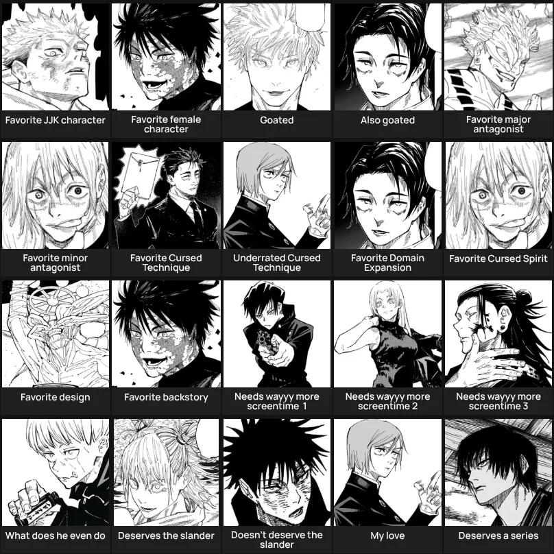 Jujutsu Kaisen Manga