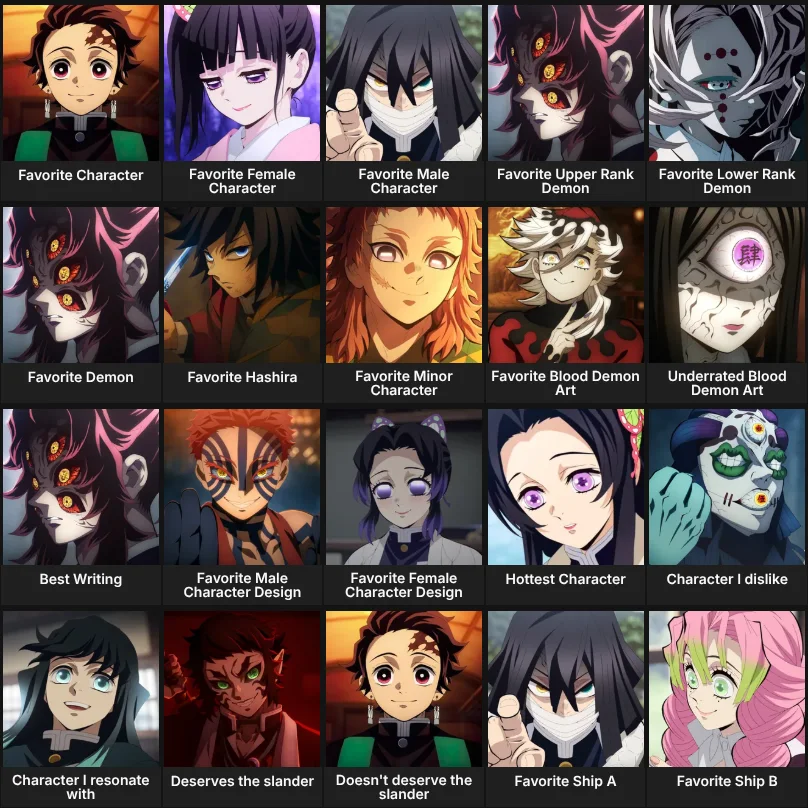 Demon Slayer: About Me