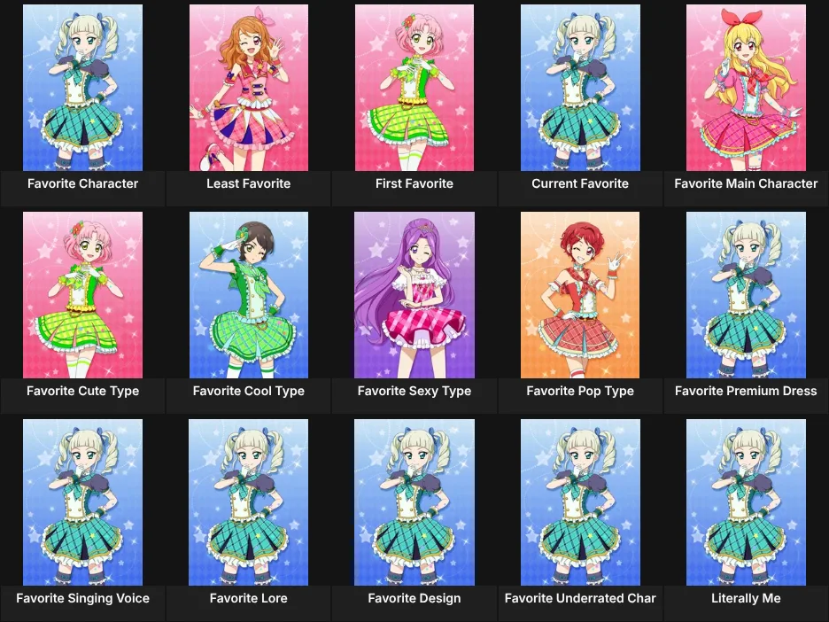 About Me: Aikatsu!