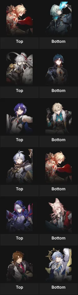 Honkai fav ships