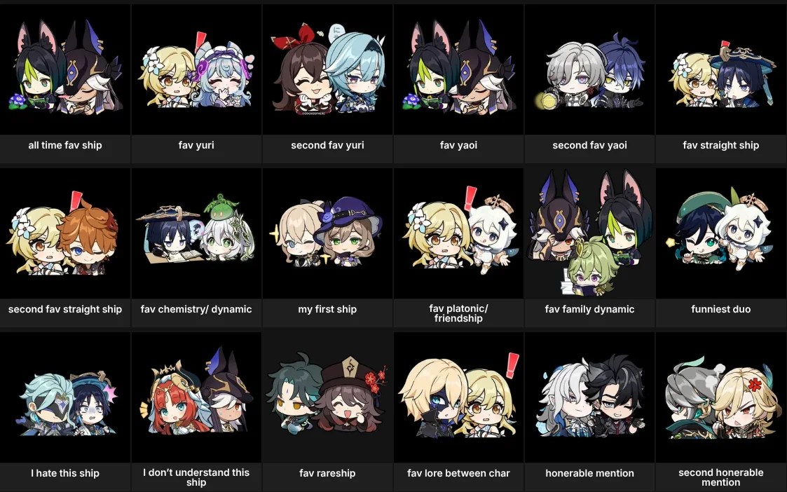 genshin ships / duo’s about me