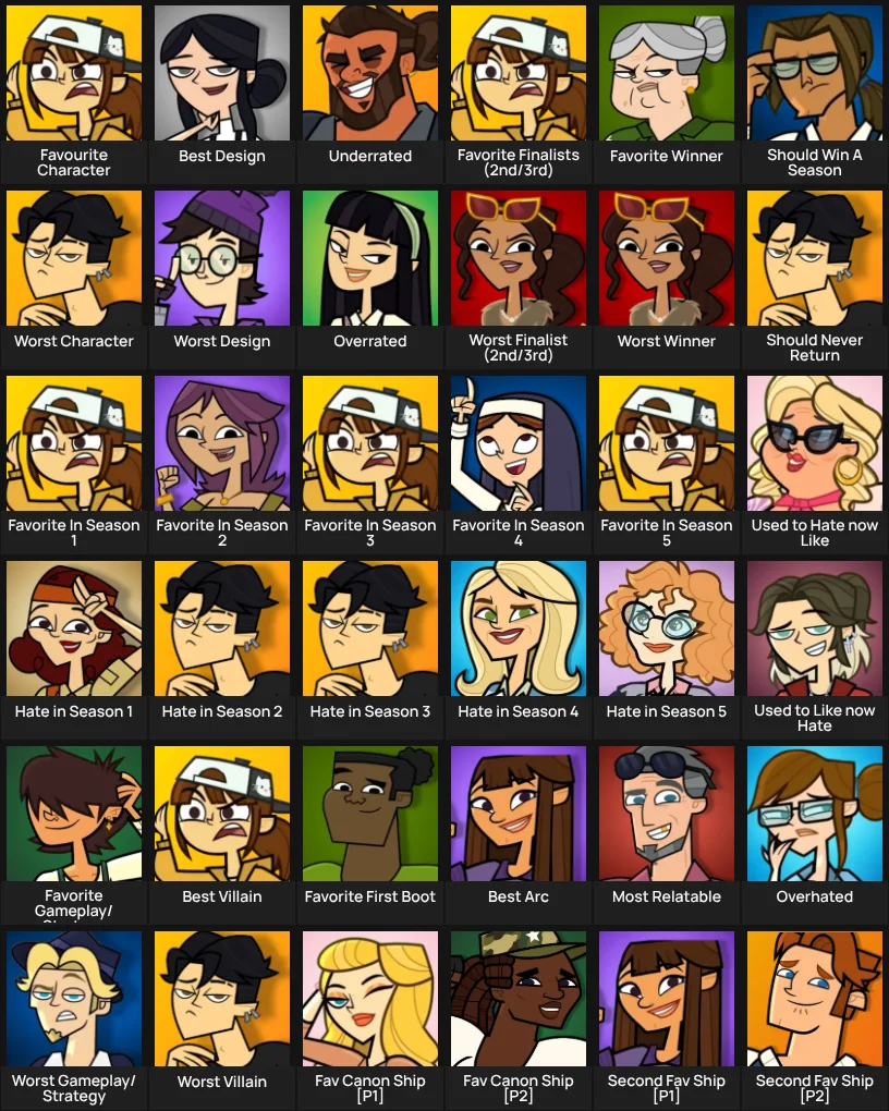 ★ DisventureBoy's Disventure Camp Grid ★