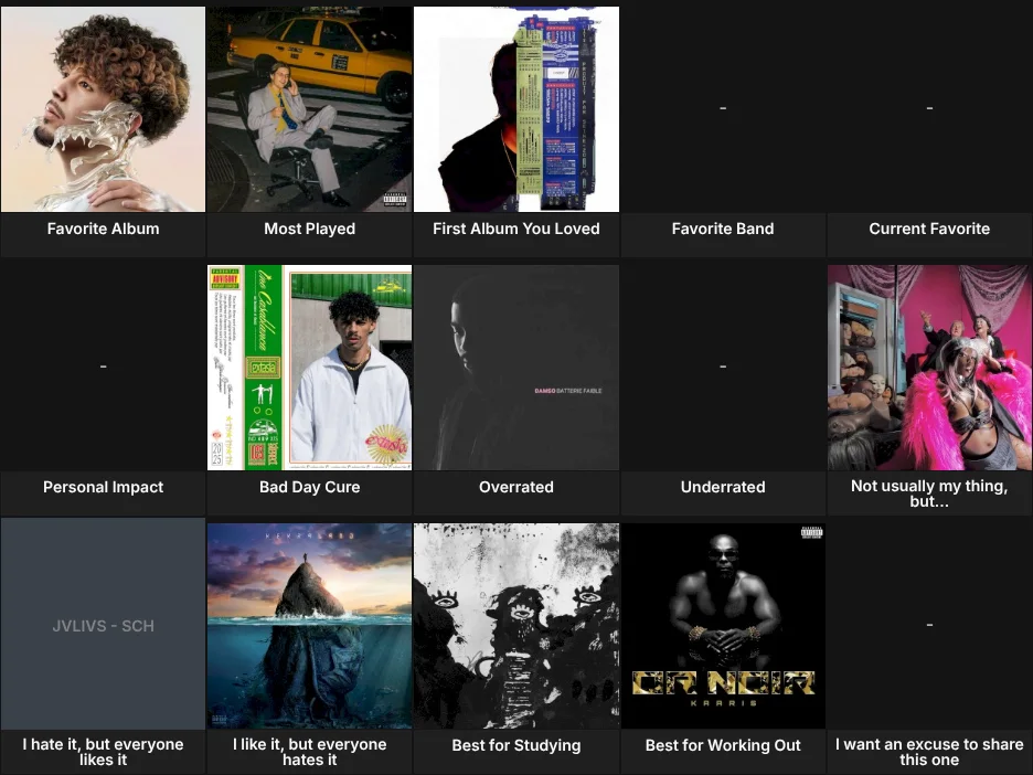 About Me: Music