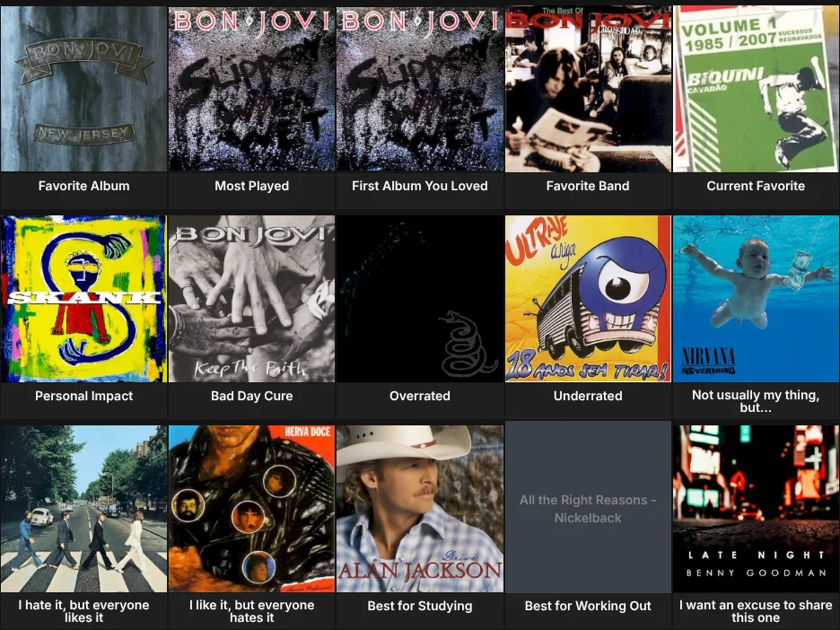 About Me: Music