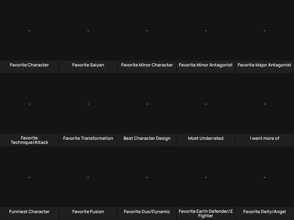 Dragon Ball Grid