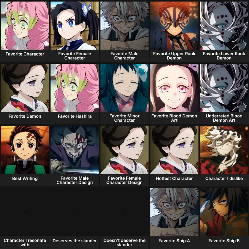 Demon Slayer: About Me