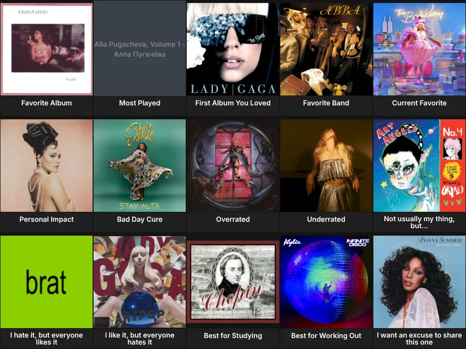 About Me: Music