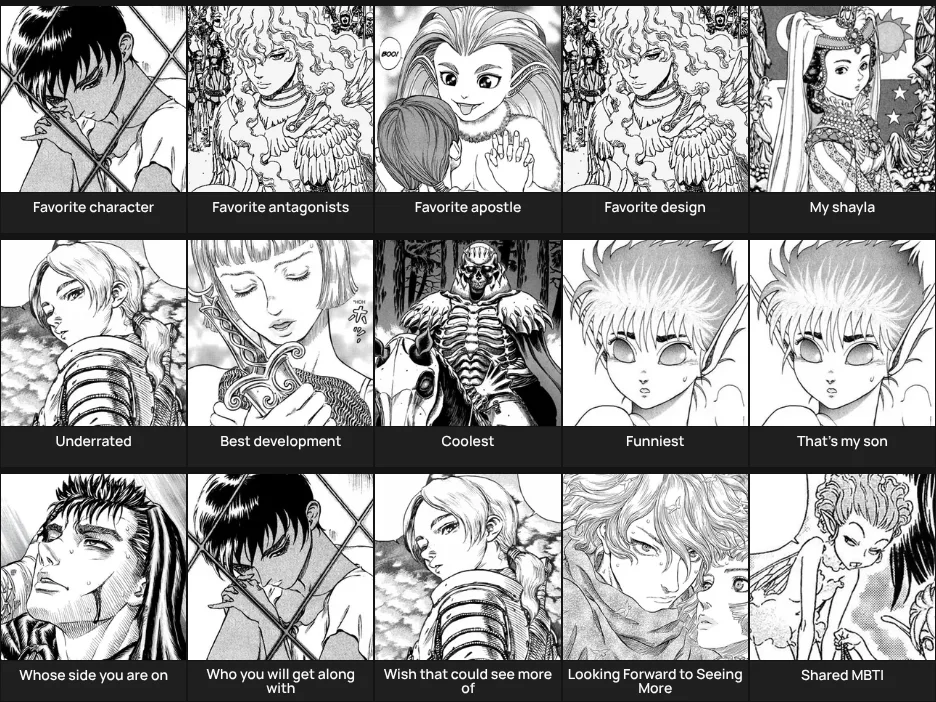 About me: Berserk