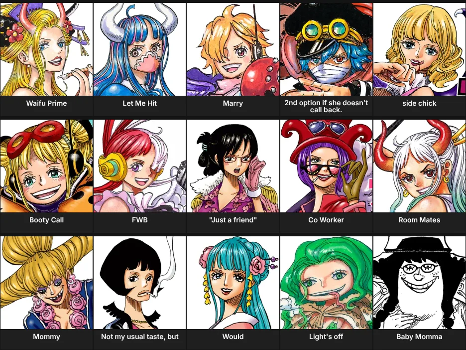 One Piece Baddies
