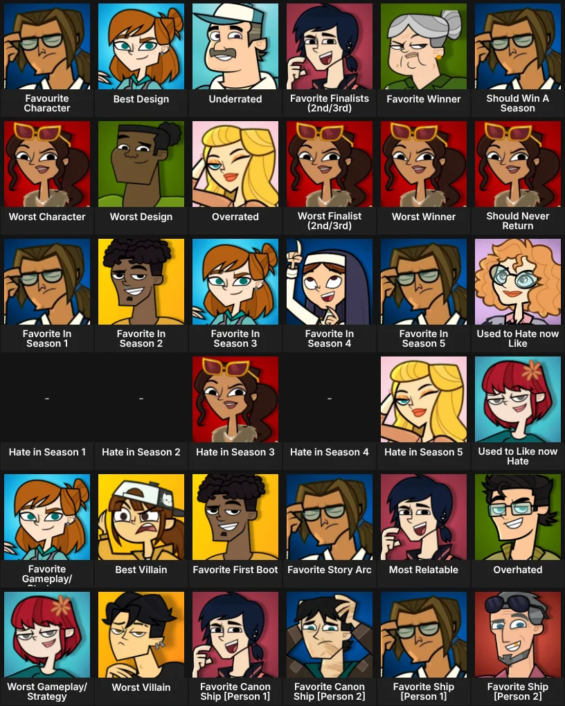 ★ Floyd's Disventure Camp Grid ★