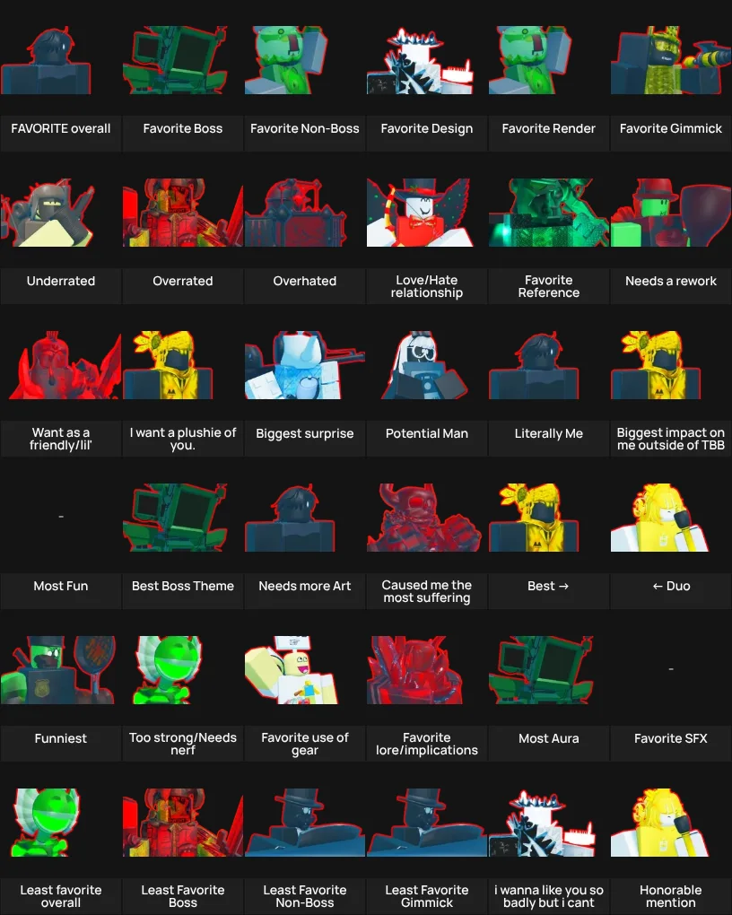TBB enemies!