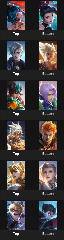 MLBB fav ships