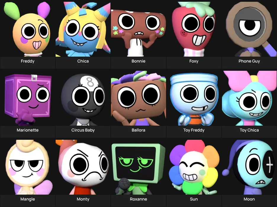 Dandy's World x FNAF
