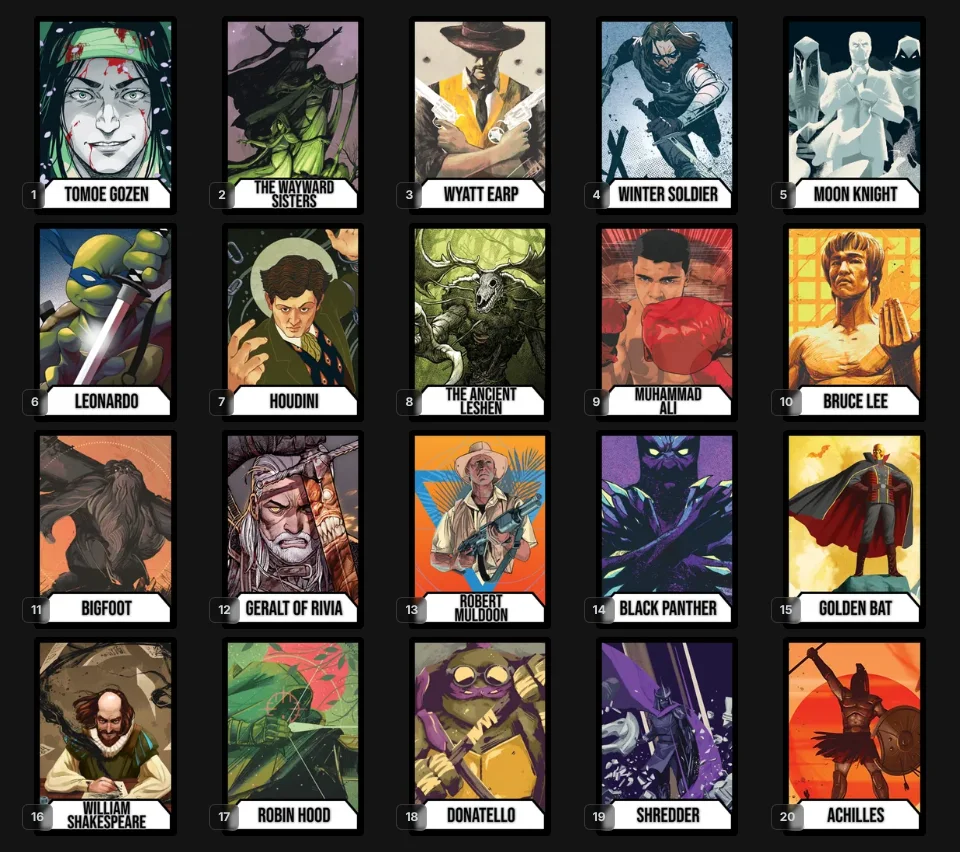 Favorite Unmatched Fighters
