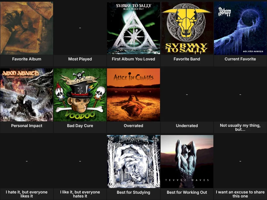 About Me: Music
