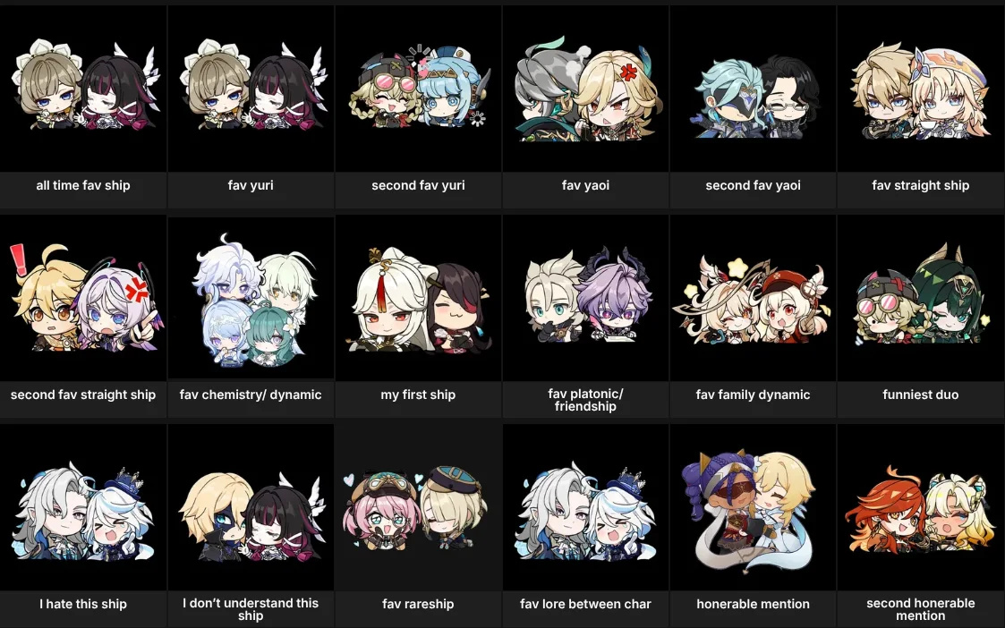 genshin ships / duo’s about me