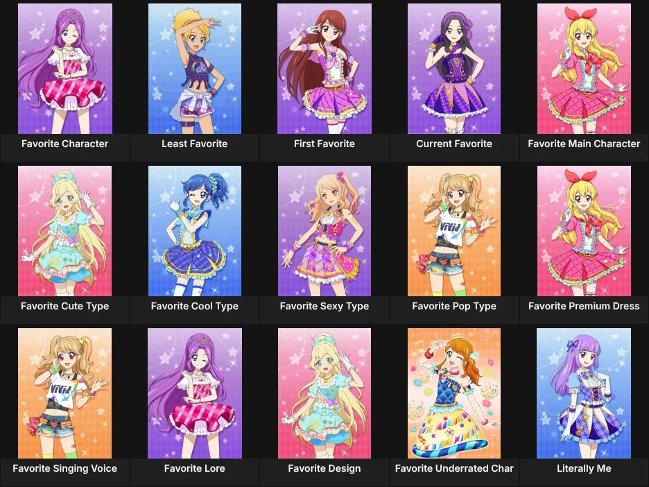 About Me: Aikatsu!