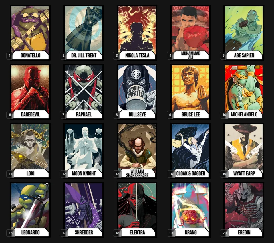 Favorite Unmatched Fighters