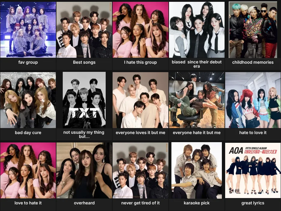 About Me : Kpop