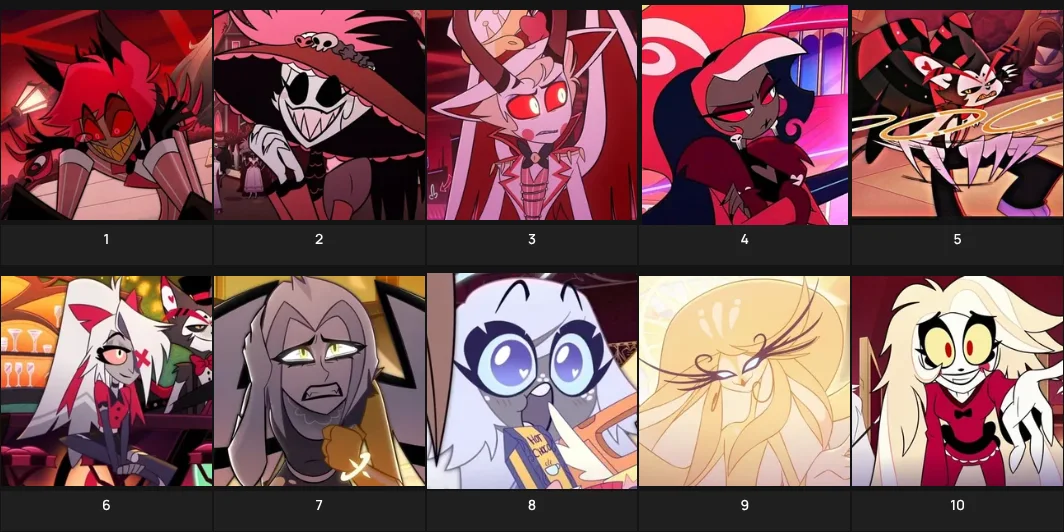 Hazbin Hotel: Top 10