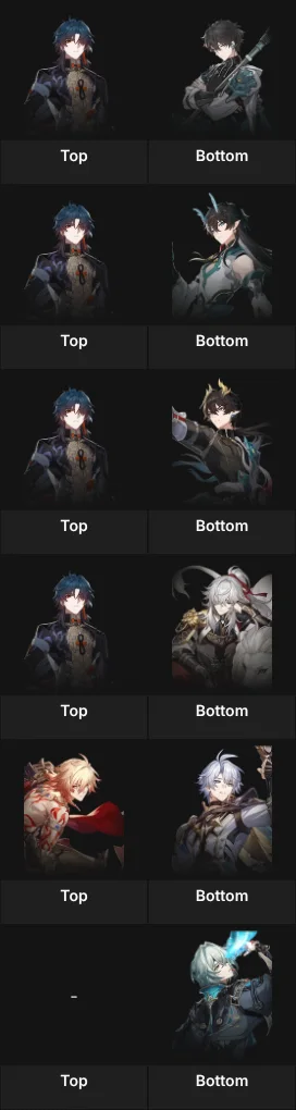 Honkai fav ships