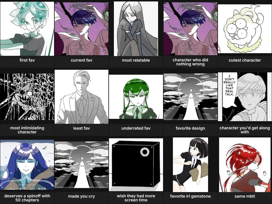 About me: Houseki no Kuni