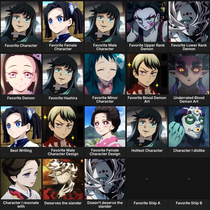 Demon Slayer: About Me