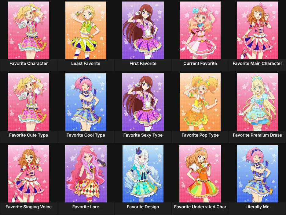 About Me: Aikatsu!