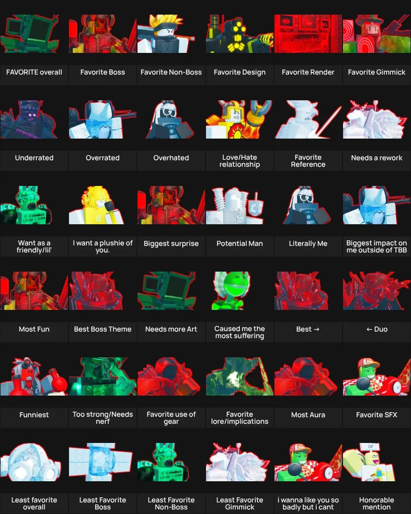 TBB enemies!
