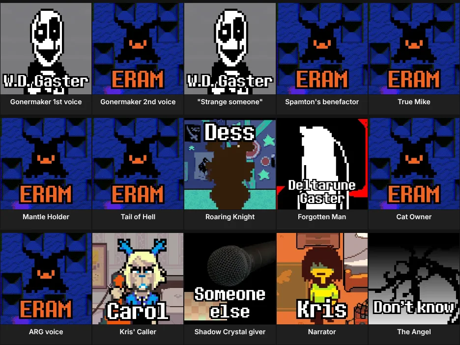 Deltarune Mysteries