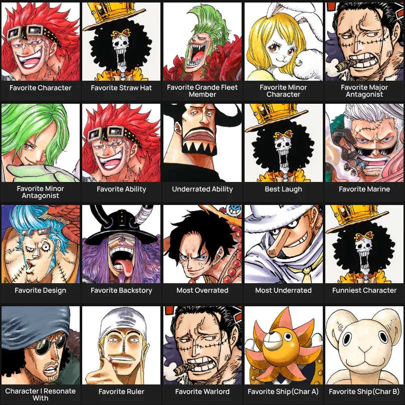 One Piece Characters