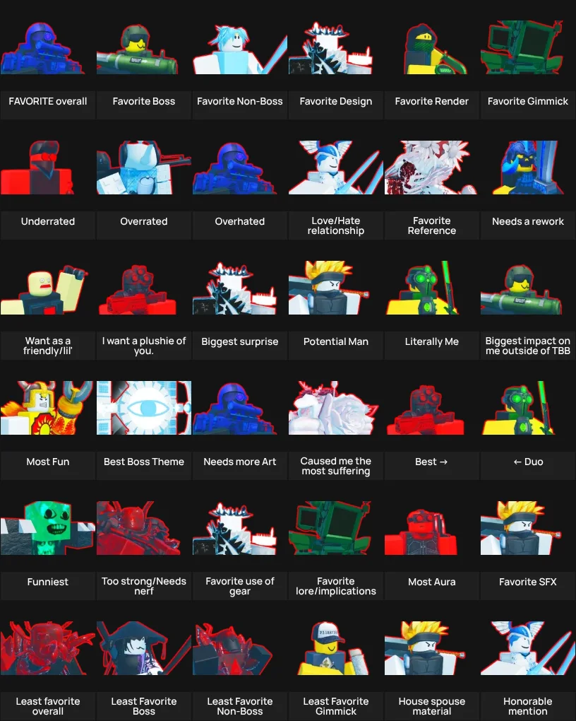 TBB enemies!