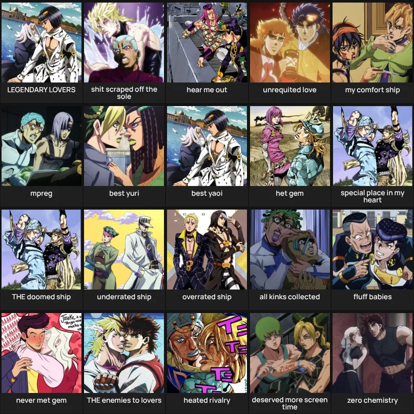 jojo ships