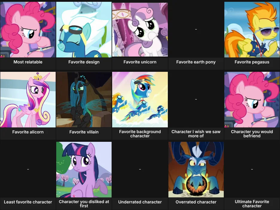 About Me: My Little Pony