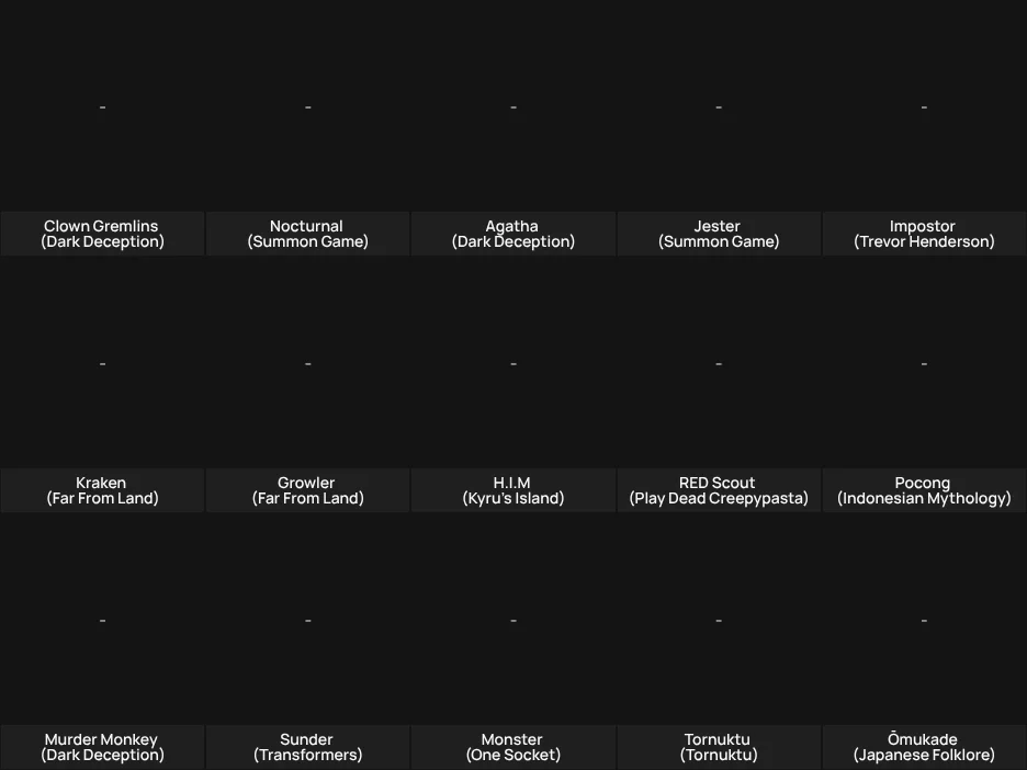 Darkest Hours Wishlist