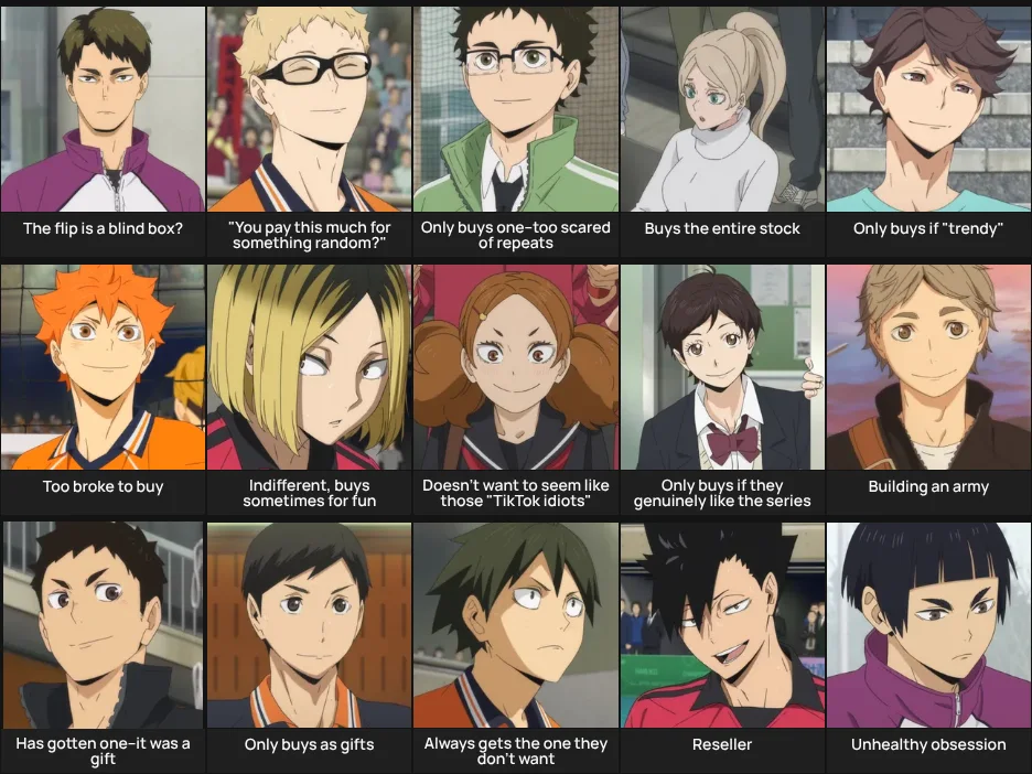 Characters x Blind Boxes