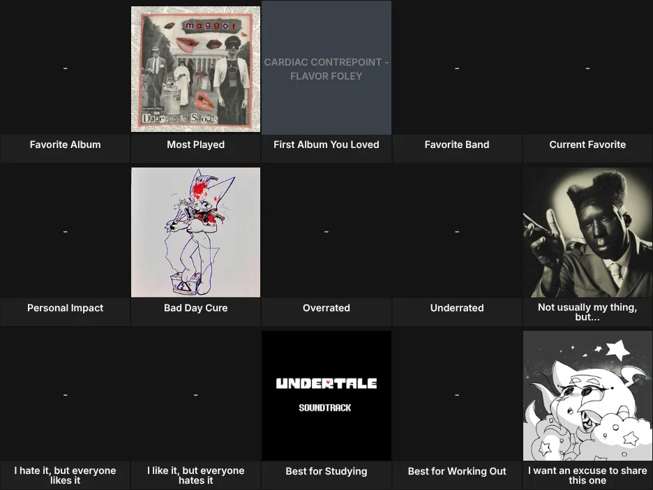 About Me: Music
