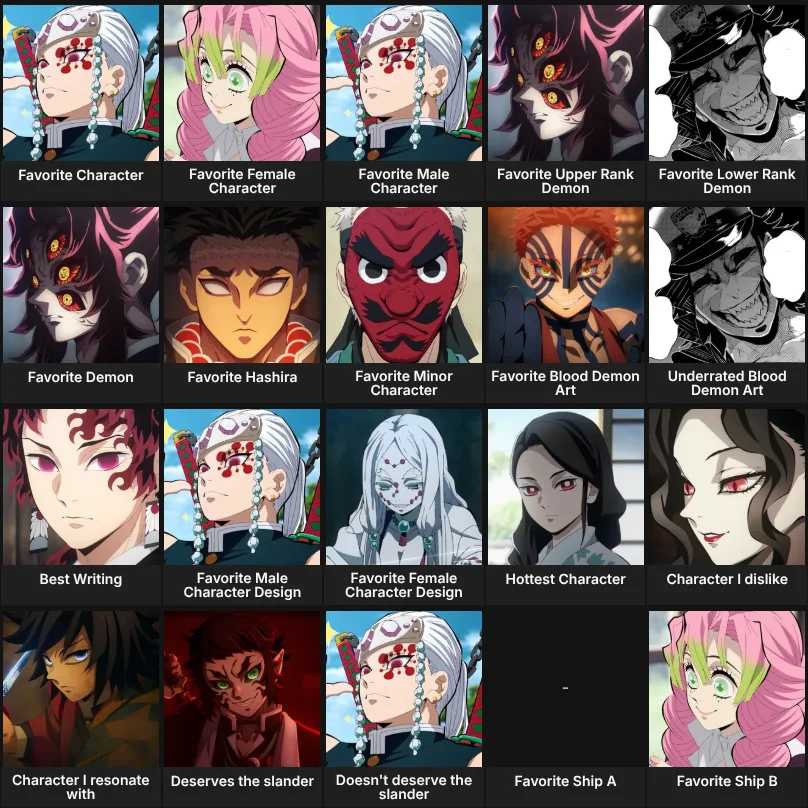 Demon Slayer: About Me