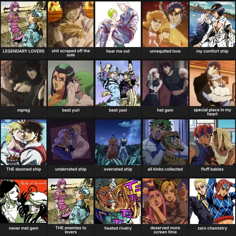 JoJo ships