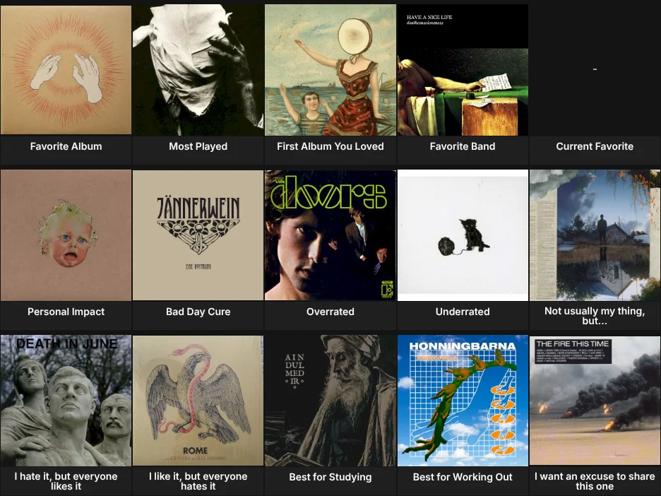 About Me: Music
