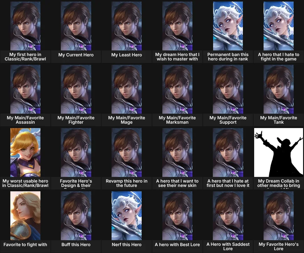 About Me: Mobile Legends: Bang Bang
