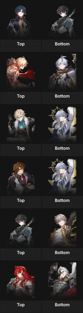 Honkai fav ships