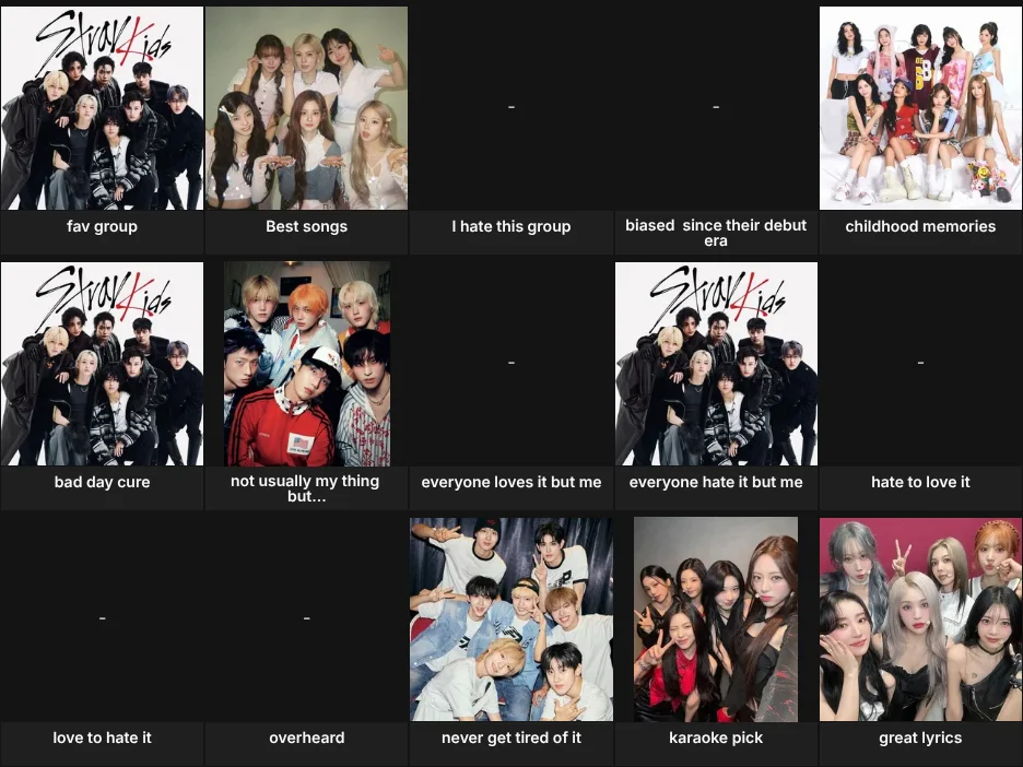 About Me : Kpop